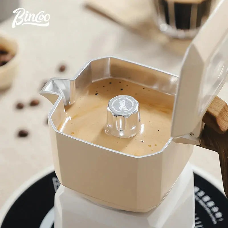 Italian Coffee Moka Pot Set Compact Espresso Maker for Home Office