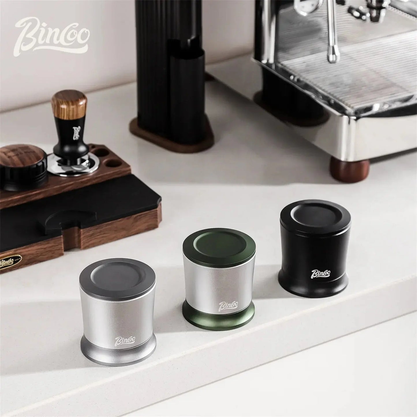 58mm Steel Espresso Dosing Shaker Stainless Coffee Grounds Distributor