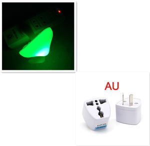 LED Night Light Mushroom Wall Socket Lamp with Sensor | Decoraway