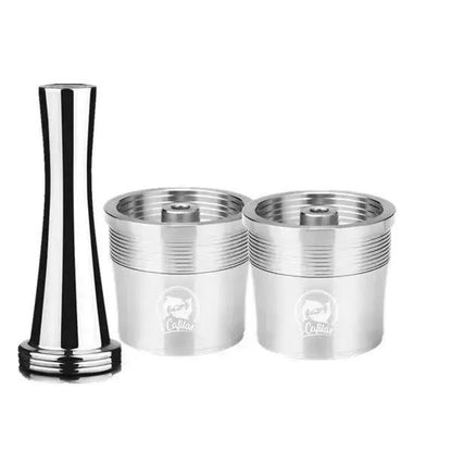Stainless Steel Reusable Coffee Pod Compact Eco-Friendly Capsule