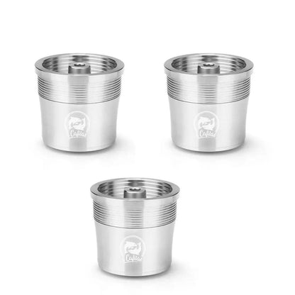 Stainless Steel Reusable Coffee Pod Compact Eco-Friendly Capsule