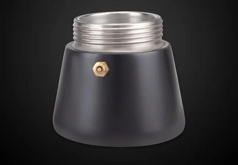 Stainless Steel Induction Moka Pot 4-6 Cup Espresso Maker Durable