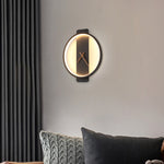 Wall Lamp – Modern LED Bedside Light with Clock Design | Decoraway