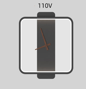 Wall Lamp – Modern LED Bedside Light with Clock Design | Decoraway