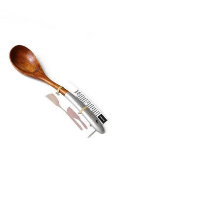 Teak Lacquer Kitchen Utensils Japanese-Style Soup Spoon Vegetable Shovel