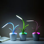 Modern Desk Light – USB Rechargeable LED Lamp with Eye Protection | Decoraway