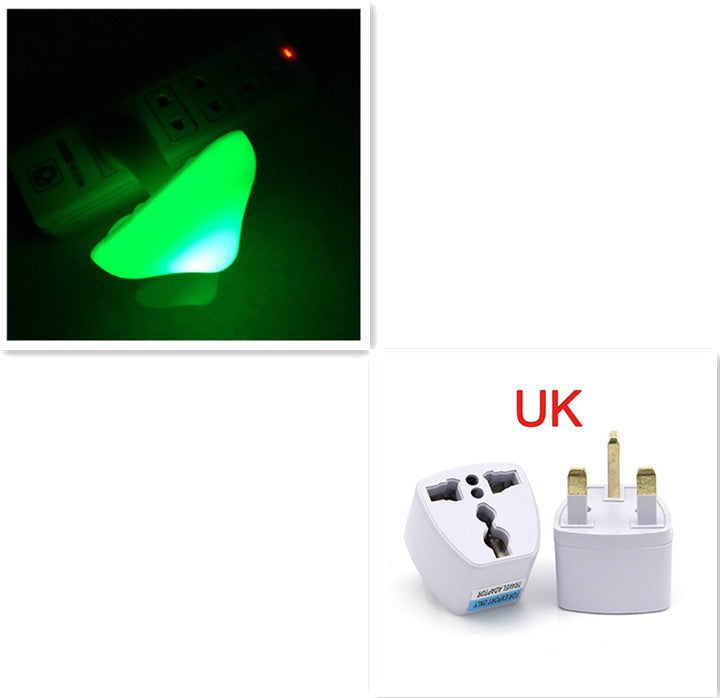 LED Night Light Mushroom Wall Socket Lamp with Sensor | Decoraway