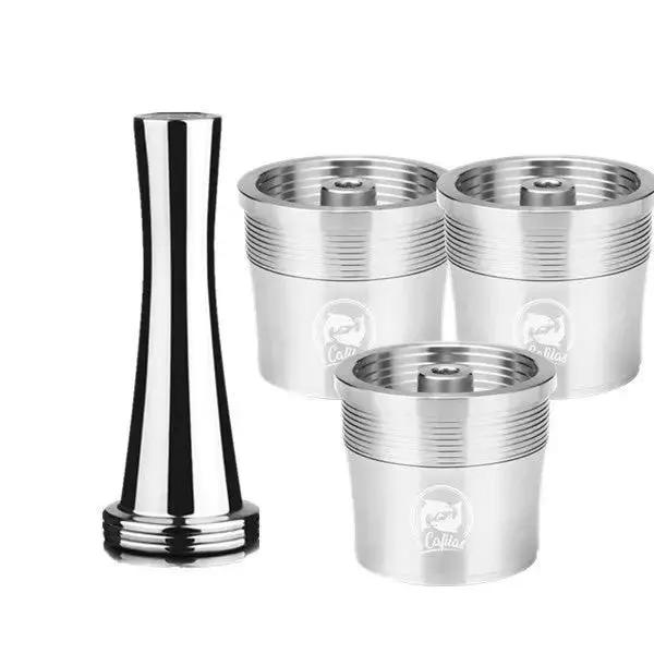 Stainless Steel Reusable Coffee Pod Compact Eco-Friendly Capsule