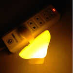 LED Night Light Mushroom Wall Socket Lamp with Sensor | Decoraway