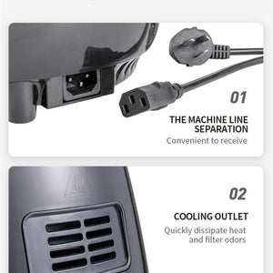 Decoraway Air Fryer Smart Touch Home Electric Fryer | 1400W Oil-Free Cooking