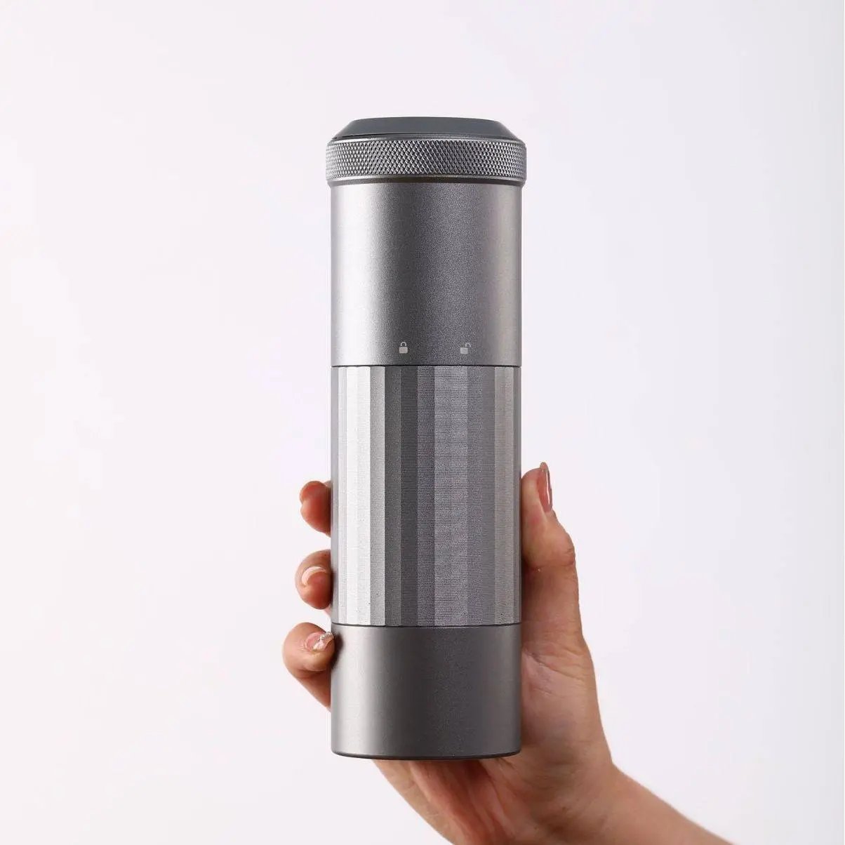 Portable Electric Coffee Grinder USB Rechargeable Wireless Stainless Steel Blades