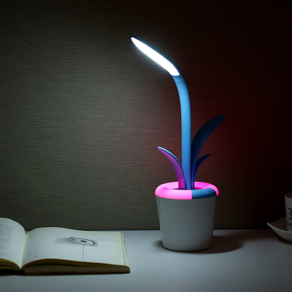 Modern Desk Light – USB Rechargeable LED Lamp with Eye Protection | Decoraway