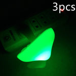 LED Night Light Mushroom Wall Socket Lamp with Sensor | Decoraway