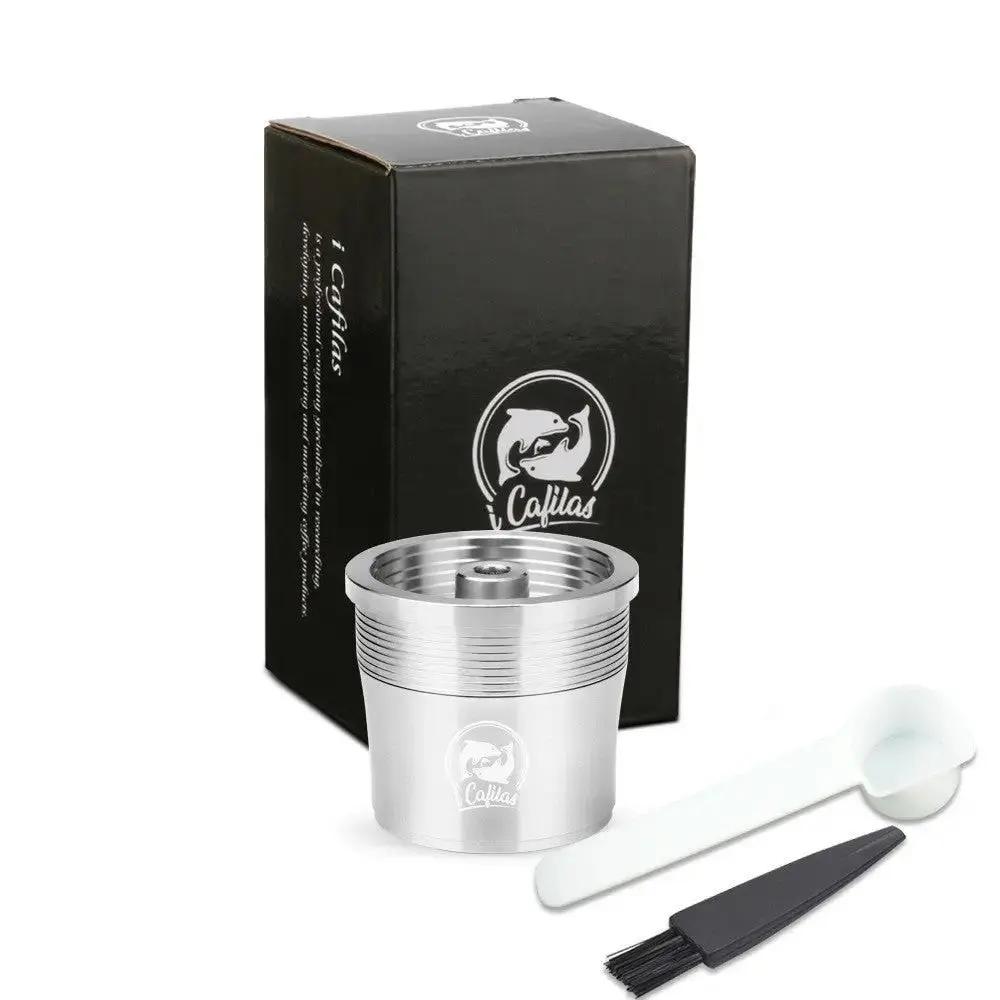 Stainless Steel Reusable Coffee Pod Compact Eco-Friendly Capsule