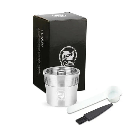 Stainless Steel Reusable Coffee Pod Compact Eco-Friendly Capsule
