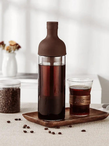 Glass Cold Brew Filter Pot 1000ml 1500ml Leakproof Cold Coffee Maker