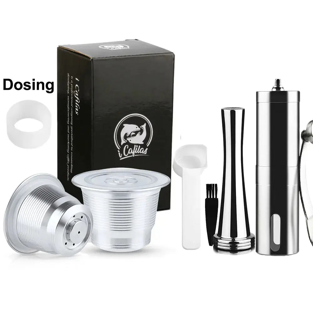 Stainless Steel Reusable Nespresso Pod Compatible with Original Line Machines