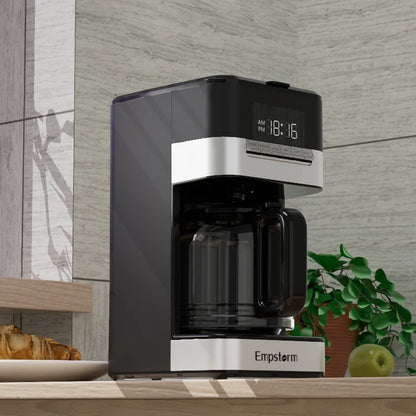 Empstorm 1.8L Programmable Drip Coffee Maker 12-Cup BPA-Free
