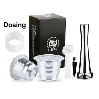 Stainless Steel Reusable Nespresso Pod Compatible with Original Line Machines