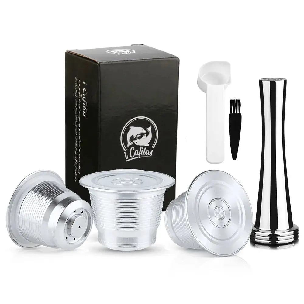 Stainless Steel Reusable Nespresso Pod Compatible with Original Line Machines