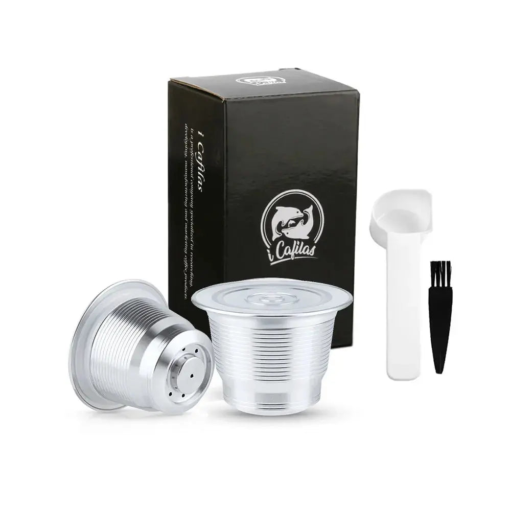 Stainless Steel Reusable Nespresso Pod Compatible with Original Line Machines