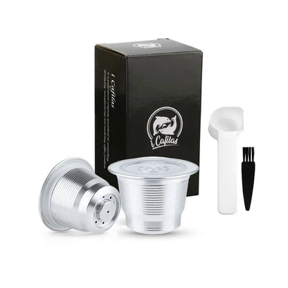 Stainless Steel Reusable Nespresso Pod Compatible with Original Line Machines