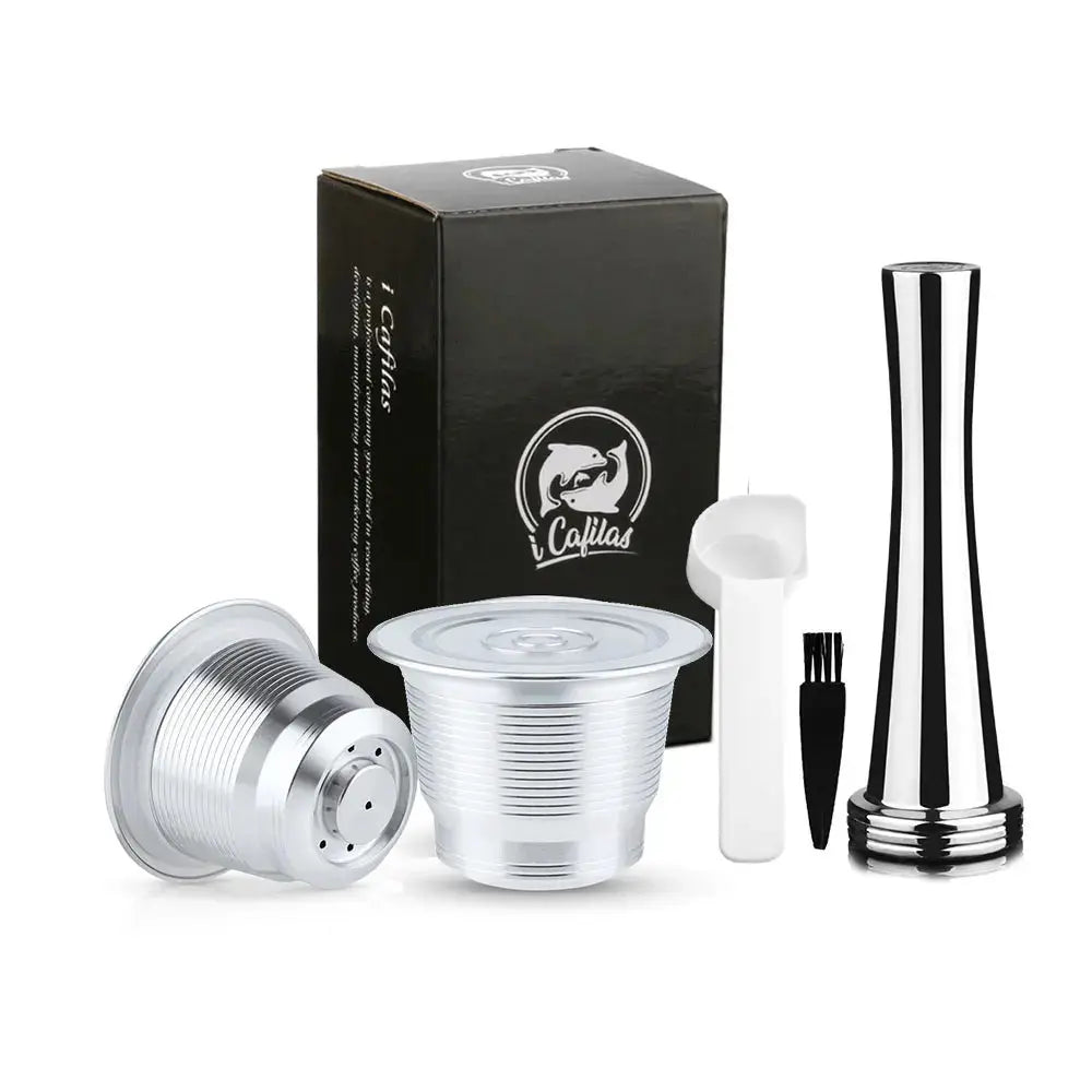 Stainless Steel Reusable Nespresso Pod Compatible with Original Line Machines