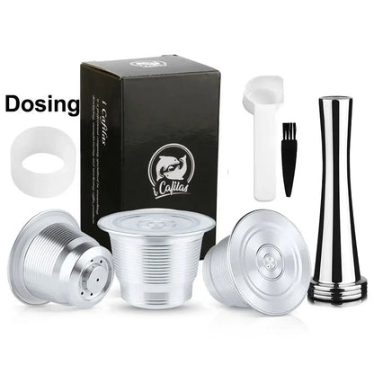 Stainless Steel Reusable Nespresso Pod Compatible with Original Line Machines