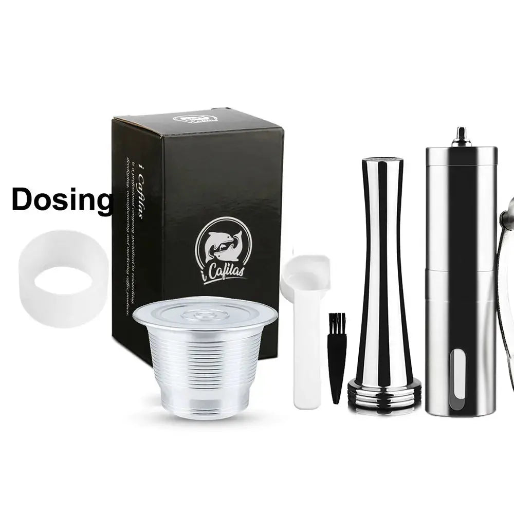 Stainless Steel Reusable Nespresso Pod Compatible with Original Line Machines
