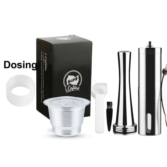 Stainless Steel Reusable Nespresso Pod Compatible with Original Line Machines