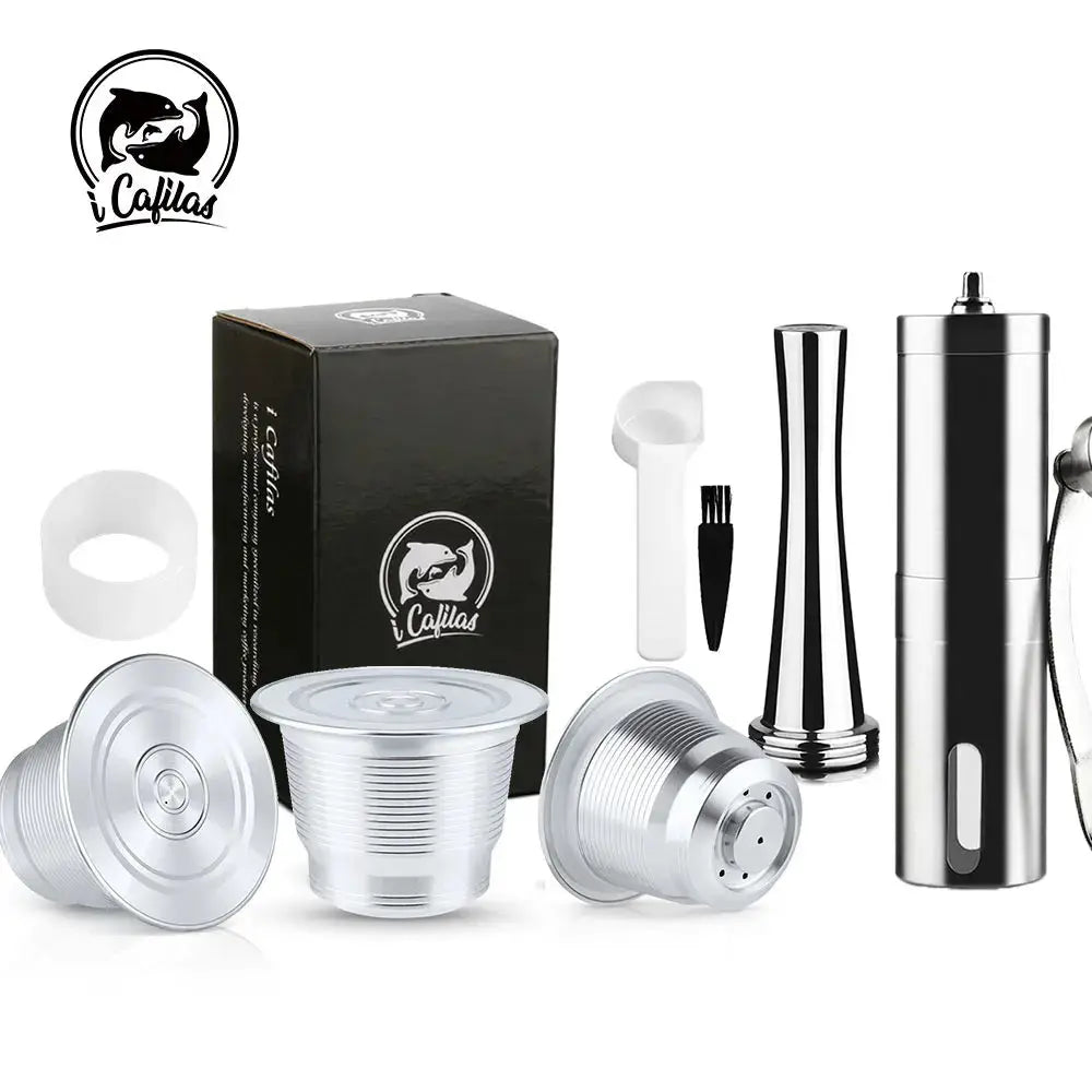 Stainless Steel Reusable Nespresso Pod Compatible with Original Line Machines