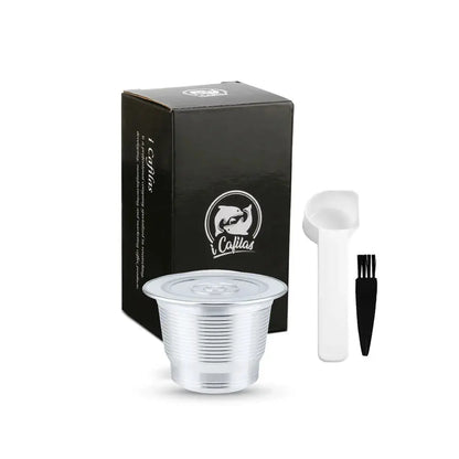 Stainless Steel Reusable Nespresso Pod Compatible with Original Line Machines