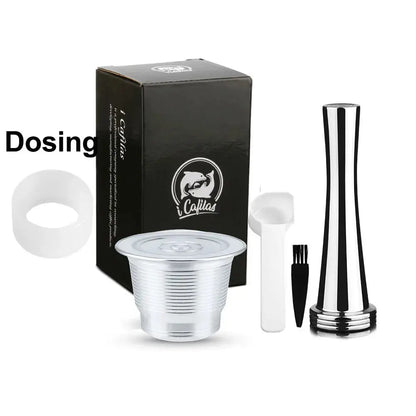 Stainless Steel Reusable Nespresso Pod Compatible with Original Line Machines