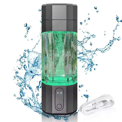 10000PPB Hydrogen Water Bottle Portable SPE PEM Electrolysis Bottle