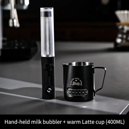 BINCOO Electric Milk Frother Wireless Handheld USB Rechargeable