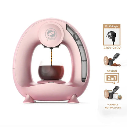 Quiet Portable Capsule Brewer Single Serve Drip Coffee Maker Compatible with K Cups