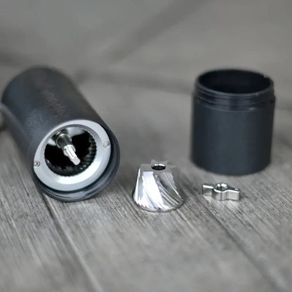 KINGrinder P2 Steel Burr Grinder Lightweight Portable Manual Coffee Mill