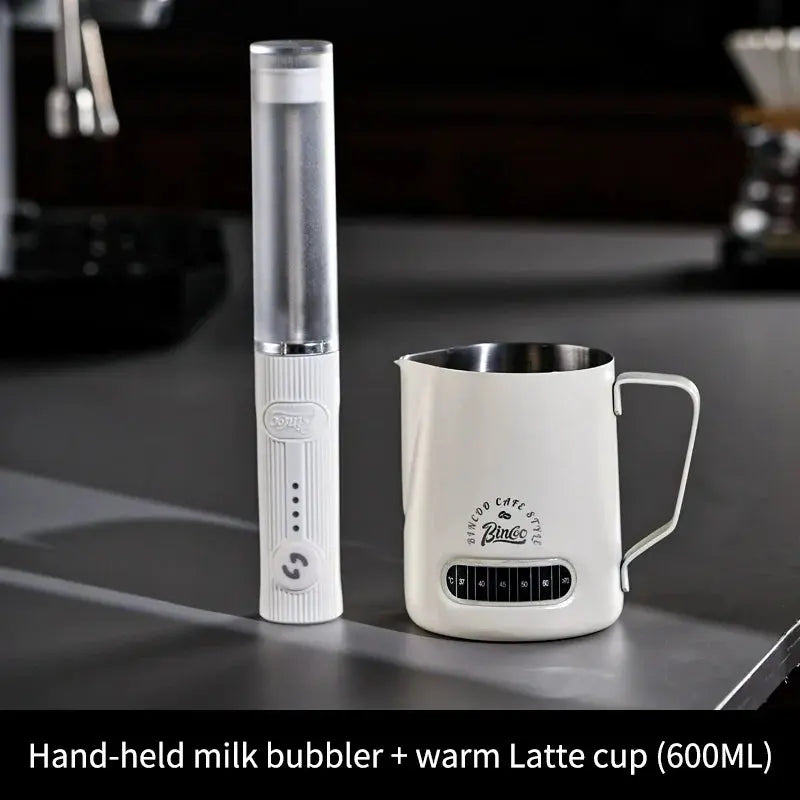 BINCOO Electric Milk Frother Wireless Handheld USB Rechargeable