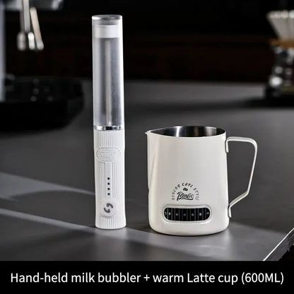 BINCOO Electric Milk Frother Wireless Handheld USB Rechargeable