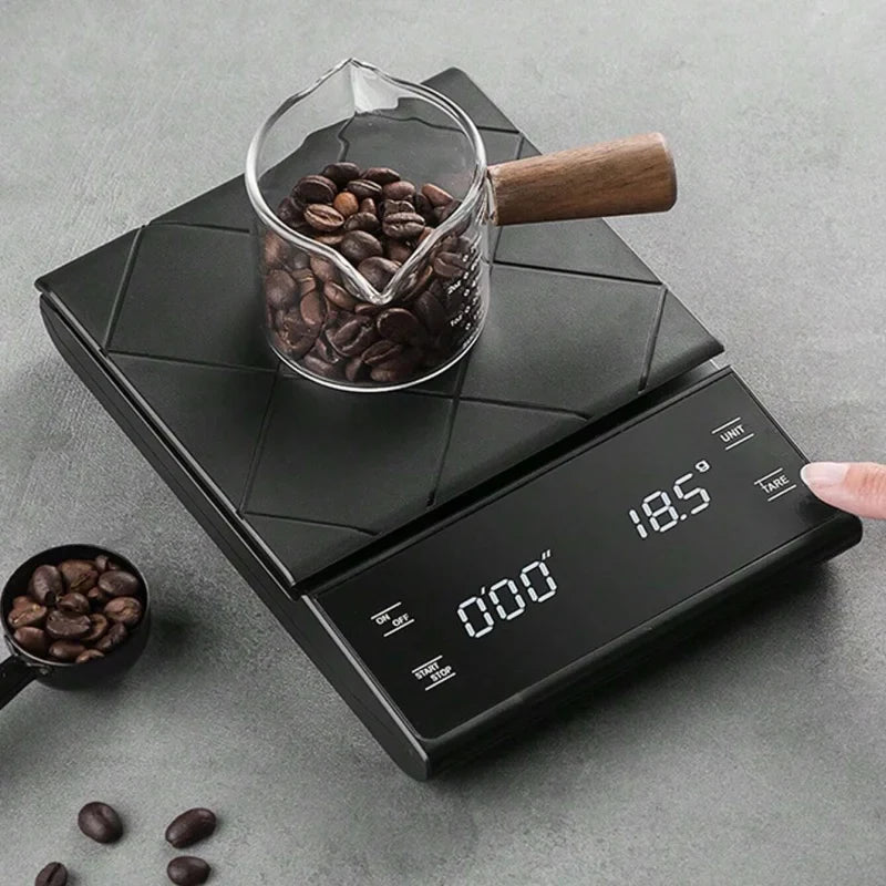 Coffee Scale With Auto Timer 3KG Black