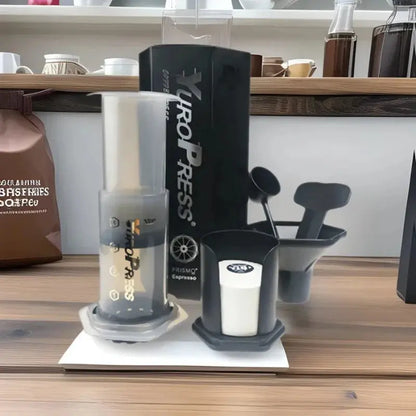 Portable Coffee Press Brewer Manual French Press Travel Camping