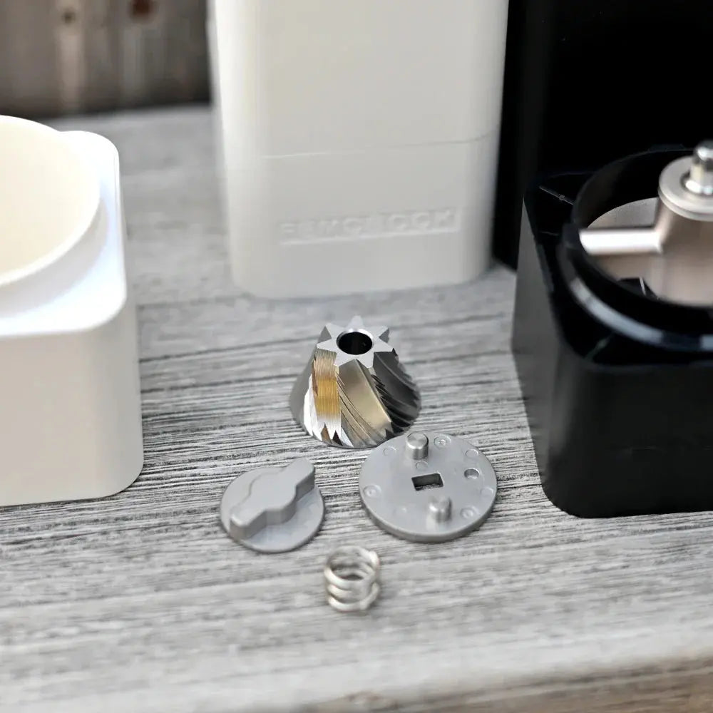 FEMOBOOK Portable USB-C Burr Grinder Rechargeable Electric Coffee Mill