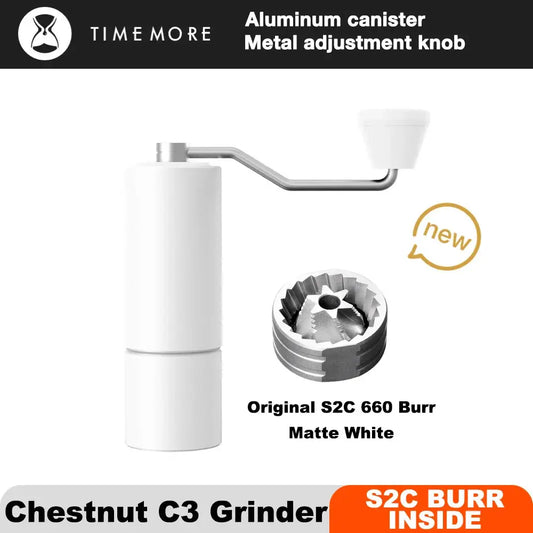 Timemore C3 S2C Manual Coffee Grinder 38mm Burrs Aluminum Alloy