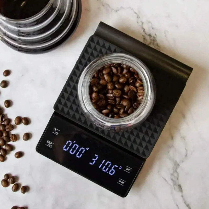 Coffee Scale With Auto Timer 3KG Black