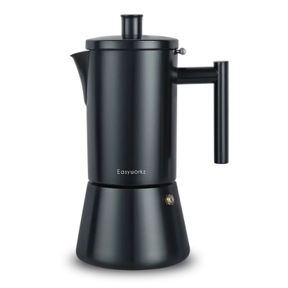 Diego Stainless Steel Induction Moka Pot Italian Espresso Maker