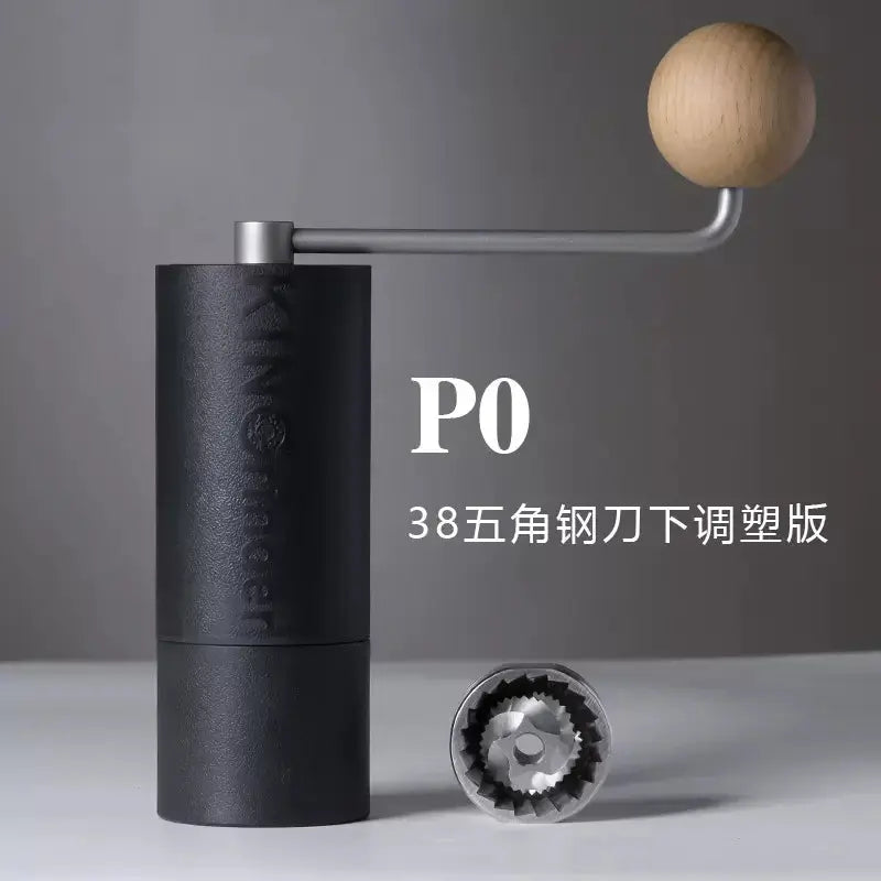 KINGrinder P2 Steel Burr Grinder Lightweight Portable Manual Coffee Mill