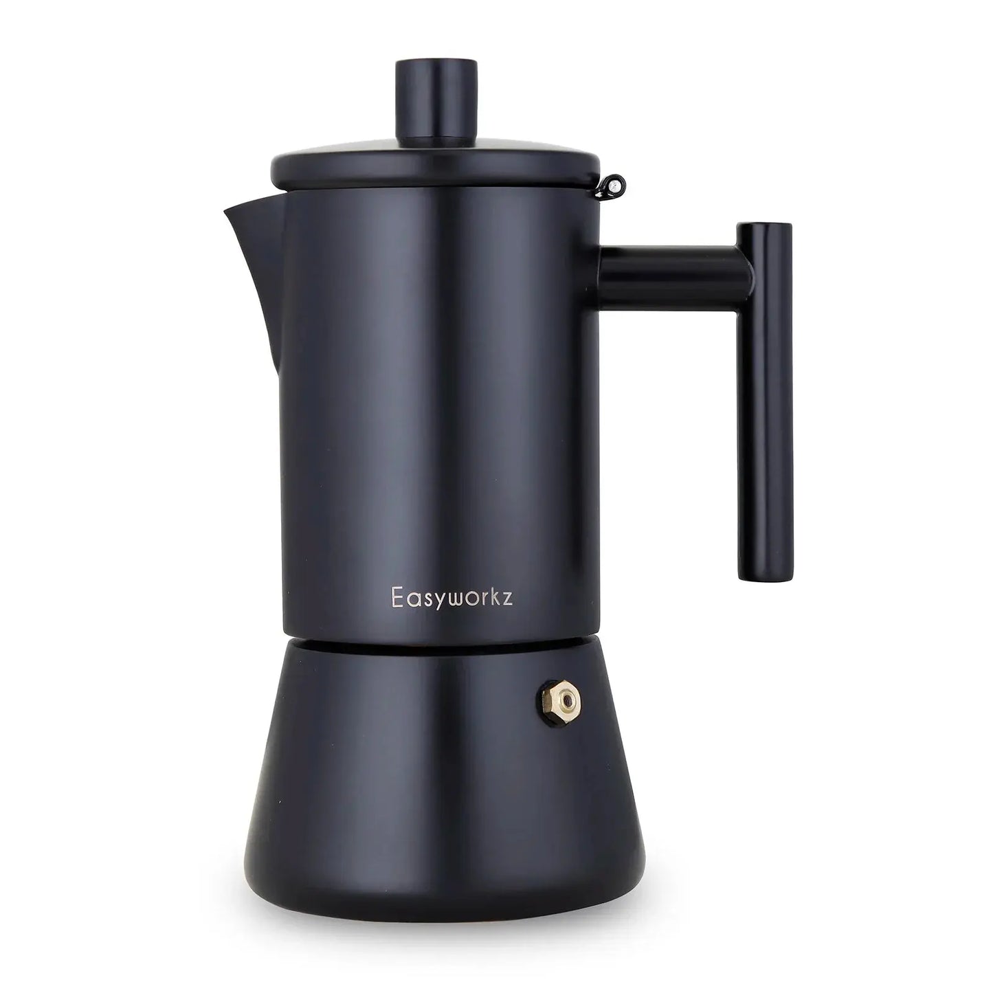 Easyworkz Stainless Steel Moka Pot Induction Espresso Maker Durable