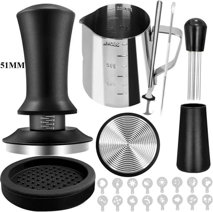 51/58mm Stainless Barista Kit 22-Piece Espresso Accessory Set