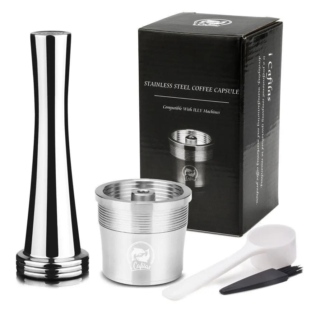 Stainless Steel Reusable Coffee Pod Compact Eco-Friendly Capsule