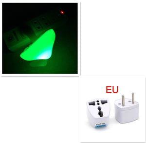LED Night Light Mushroom Wall Socket Lamp with Sensor | Decoraway